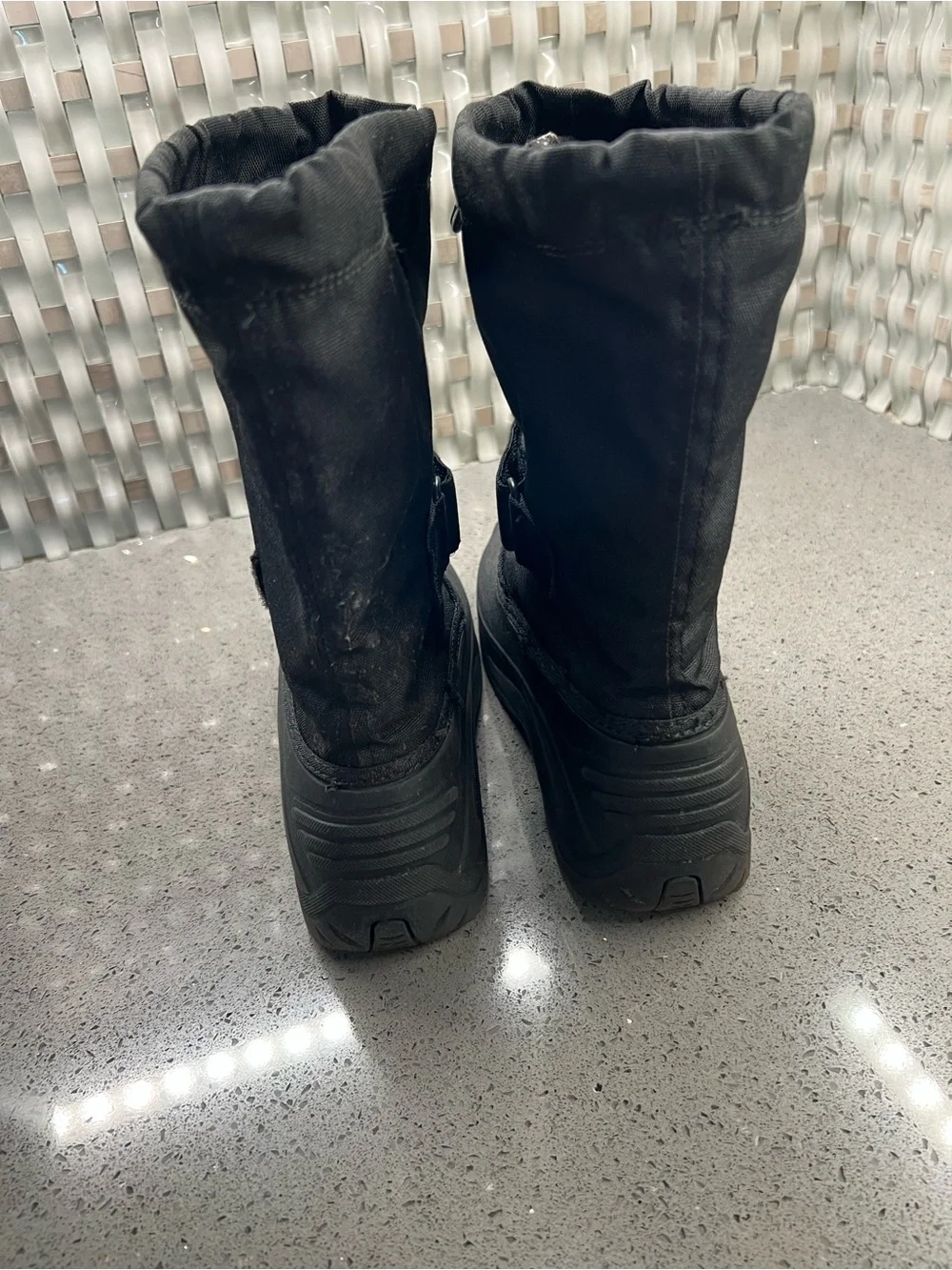 Kamik Black Waterproof Winter Boots size 5